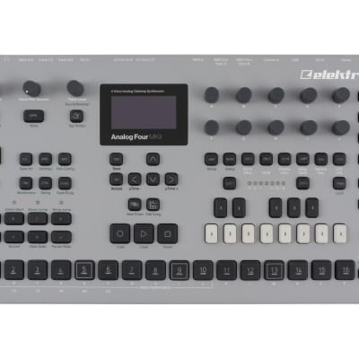 Elektron Analog Four MKII Synthesizer + Groovebox (Gray) [USED]