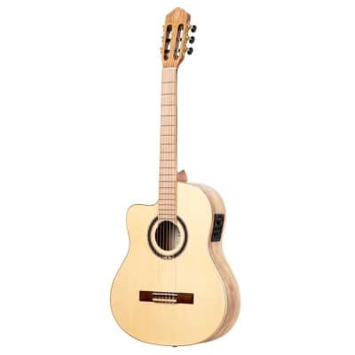 Ortega Guitars Thomas Zwijen Signature Nylon String A/E Guitar w/ Sig. Soft Case TZSM-3-L, Left Handed for sale