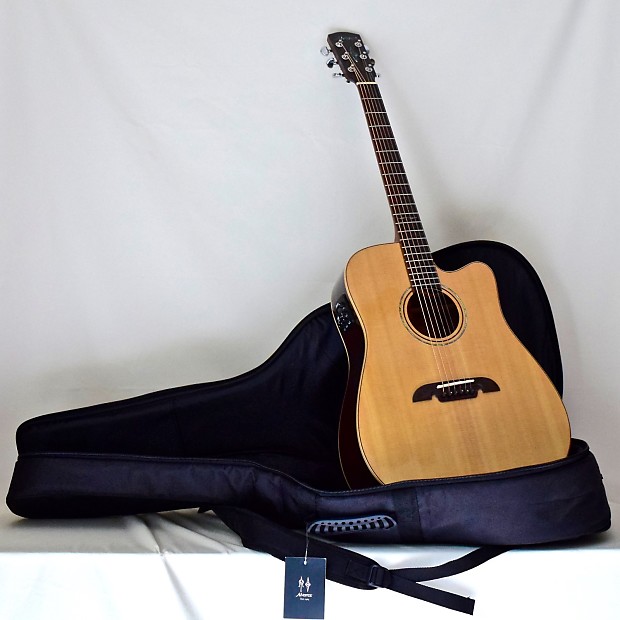 Alvarez MD70CE Masterworks Acoustic/Electric Guitar Natural w/ Alvarez Gig Bag image 1