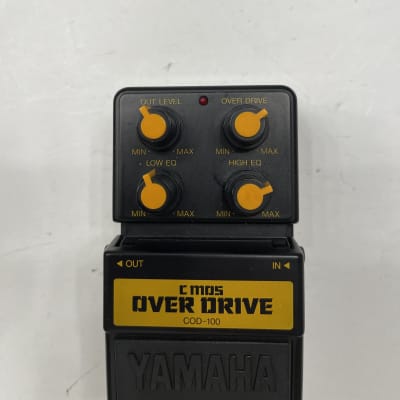 ギター YAMAHA COD-100 c mos OVER DRIVE Yamaha COD-100 CMOS Overdrive Guitar Effect Pedal - YouTube