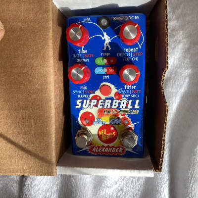 Reverb.com listing, price, conditions, and images for alexander-pedals-superball-kinetic-modulator