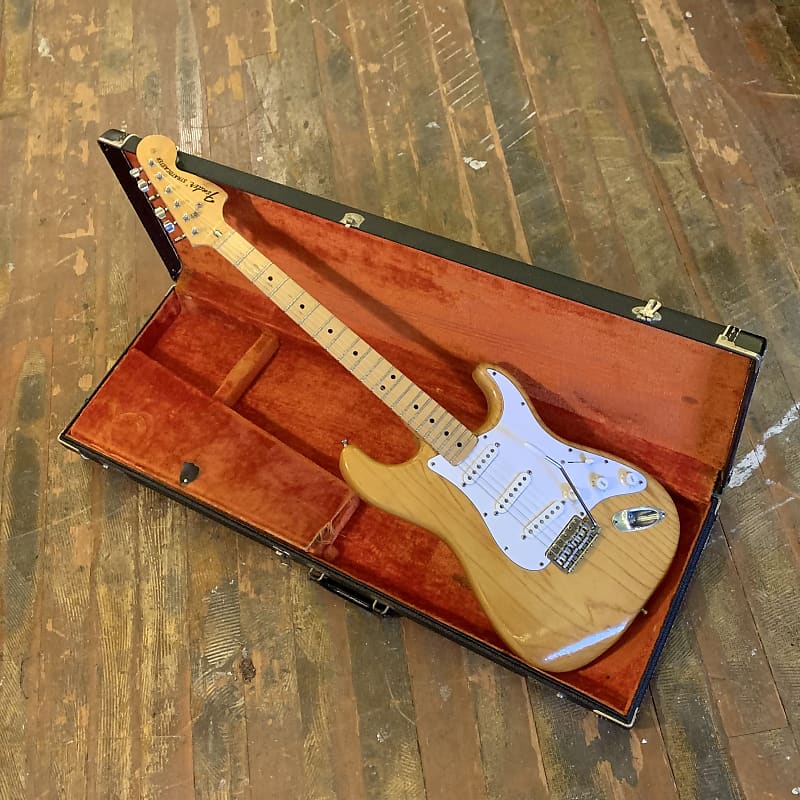Fender Stratocaster 1974 Natural original vintage USA strat image 1