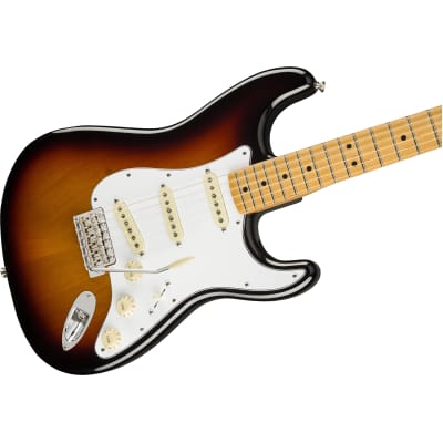 Fender Jimi Hendrix Stratocaster Guitar, Maple Fretboard, 3-Color Sunburst image 2