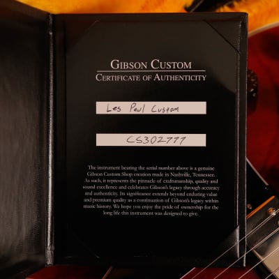 Gibson Les Paul Custom, Nickel Hw, Wine Red Gloss 10lbs 11.3oz image 10
