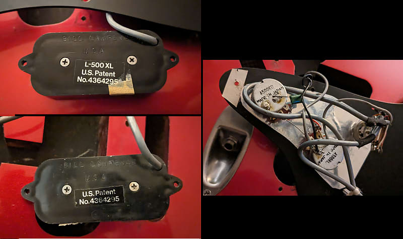 1984 Bill Lawrence BL1-01M-AR - Candy Red - Made in Japan (Morris