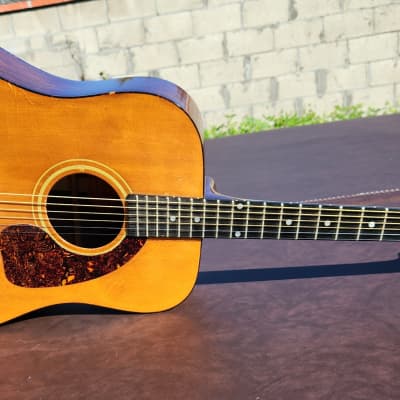 1965 Gibson Heritage Acoustic Flat-Top Custom Vintage BR Back-sides Ebony FB HSC for sale