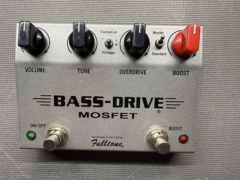 ベース Fulltone BASS-DRIVE MOSFET Fulltone Bass-Drive Mosfet Overdrive Bass Effects Pedal