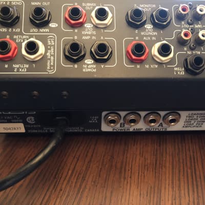 Yorkville Audiopro 1212 1200 Watt 12-Channel Powered Mixer Black image 3