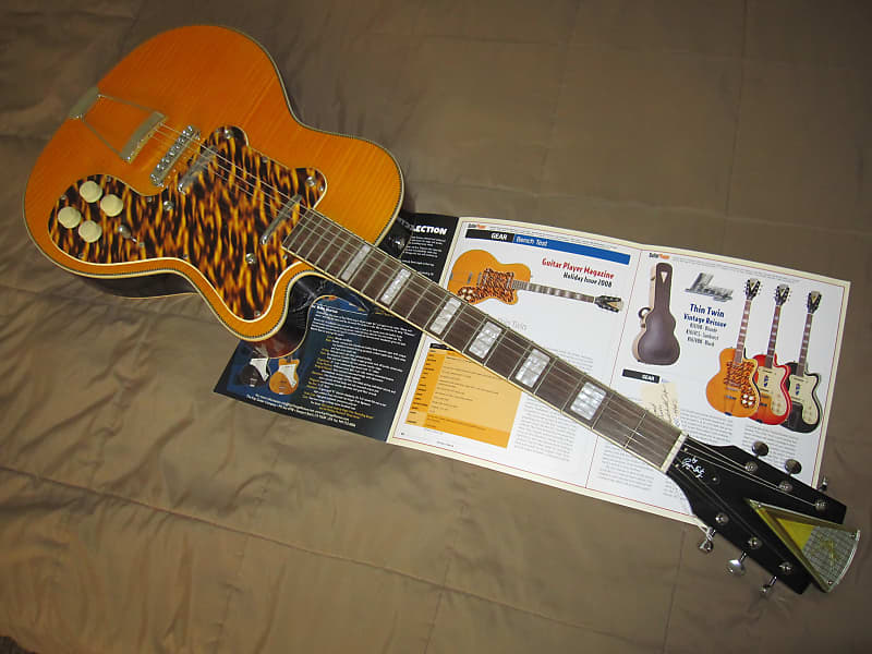 Kay K161V Thin Twin Electric Guitar Vintage Reissue-Artist