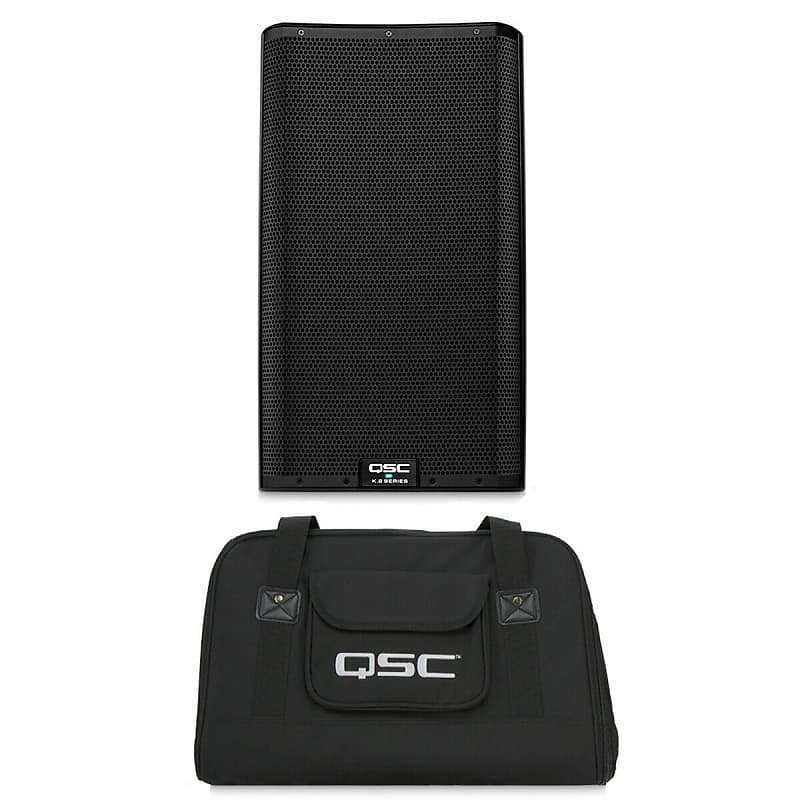 QSC K12.2 2-Way Premium Powered Loudspeaker 2000 Watts with QSC K12 TOTE Bag image 1
