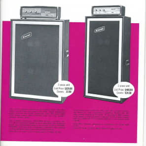 Vintage 1969 Danelectro Coral Guitars Full Line Catalog Hornet Sitar Amps image 4