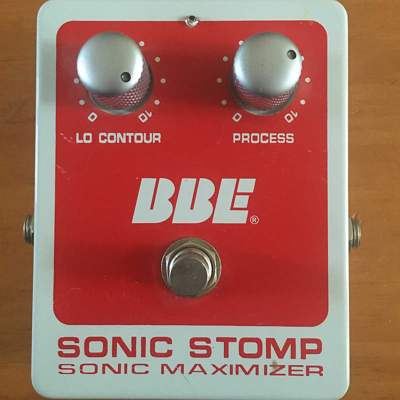 BBE Sonic Stomp Sonic Maximizer Reverb