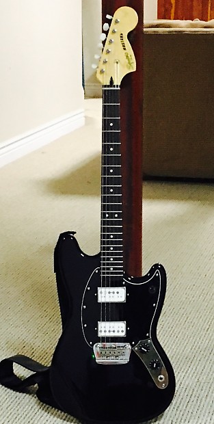 Squier top mustang black