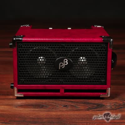 Phil Jones Bass BG-120 Bass Cub Pro 2x5” 120W Combo Amp w/ Carry Bag – Red image 3