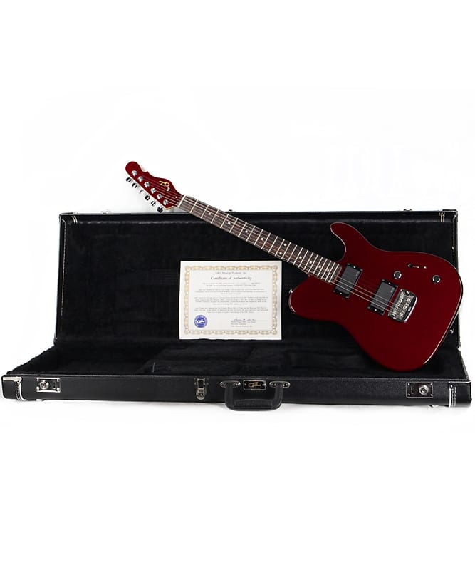 G&L Asat Deluxe RBY EMG Ruby Red Metallic Bild 1