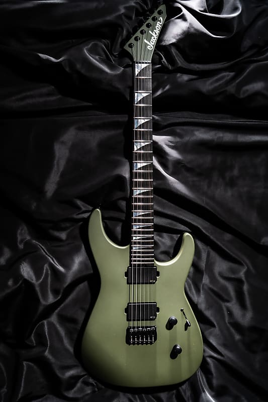 Jackson AMERICAN SERIES SOLOIST/SL2MG HT 2024/IN STOCK/Army Drab image 1