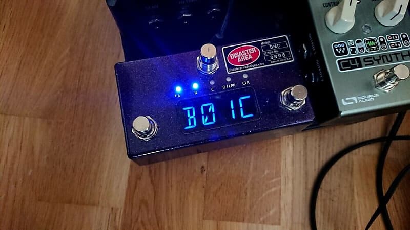 ギター Disaster Area Designs DMC-3XL Gen 3 Disaster area DMC-3XL Gen3 MIDI Controller Midi controller