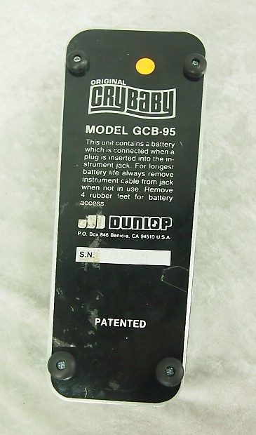 Dunlop GC-GCB-95 Limited Edition Cry Baby | Reverb