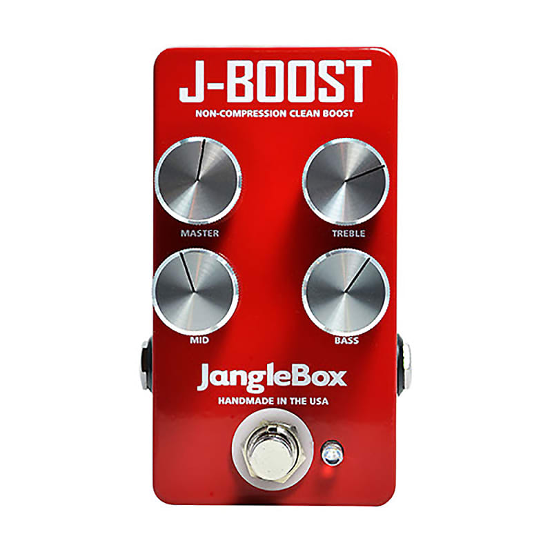 JangleBox J-Boost Non-Compression Clean Boost Guitar Effects Stompbox FX Pedal image 1