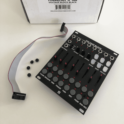 Malekko Voltage Block • Black Panel • 8 Channel 16 Step Sequencer