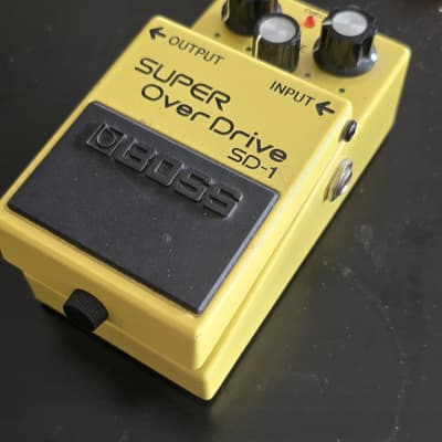 BOSS SD 1 SUPER Over Drive JAPAN NEC C4558C | Reverb