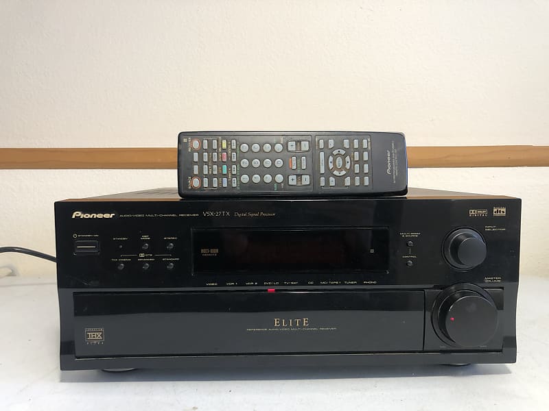 Pioneer Elite VSX-27TX Receiver HiFi Stereo Audiophile 5.1 Channel THX - PARTS image 1