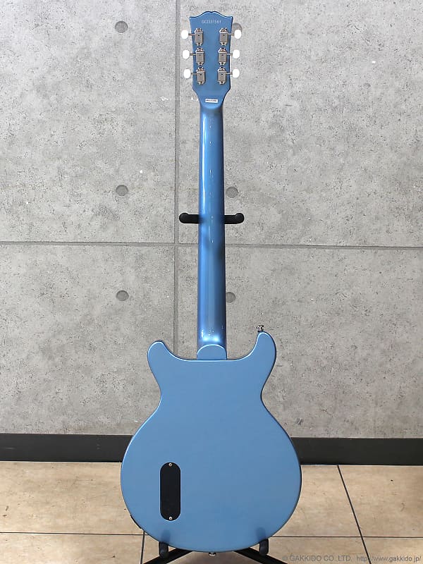 GrassRoots G-JR-LTD Pelham Blue, LP Junior Double Cut Style