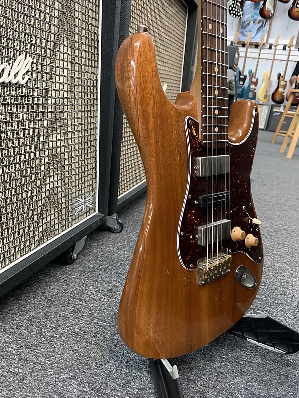 Warmoth S Style Guitar Mahogany Body Maple Neck | Reverb