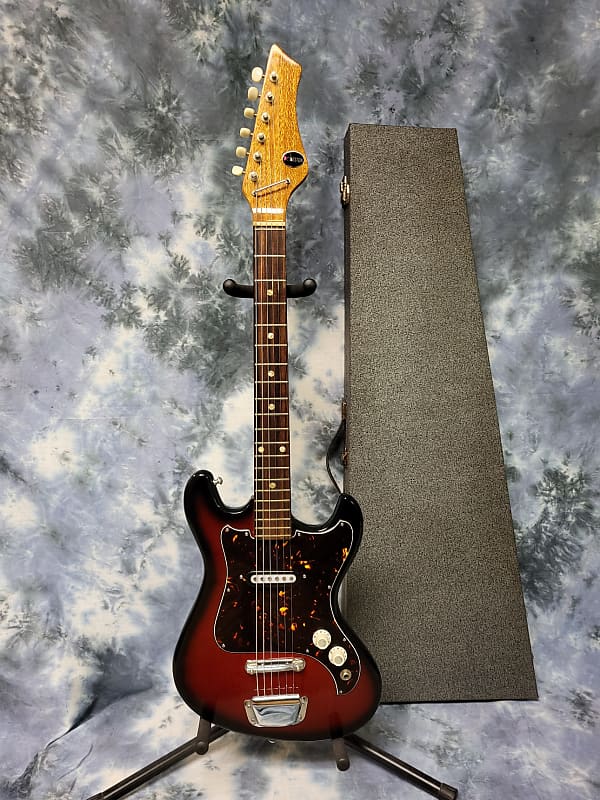 1964 Kingston by Kawai Model S1T Guitar Pro Setup Original Hard Shell Case image 1