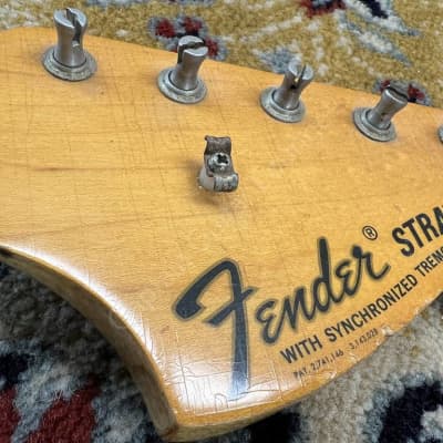 1969 Fender - Stratocaster Neck & Plate & Screws - ID 3243 image 9