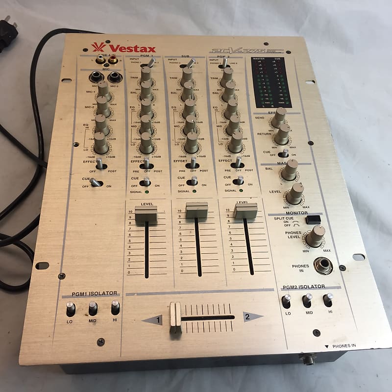 Vestax PCV-275 Pro Mixing Console for Repair or Parts | Reverb