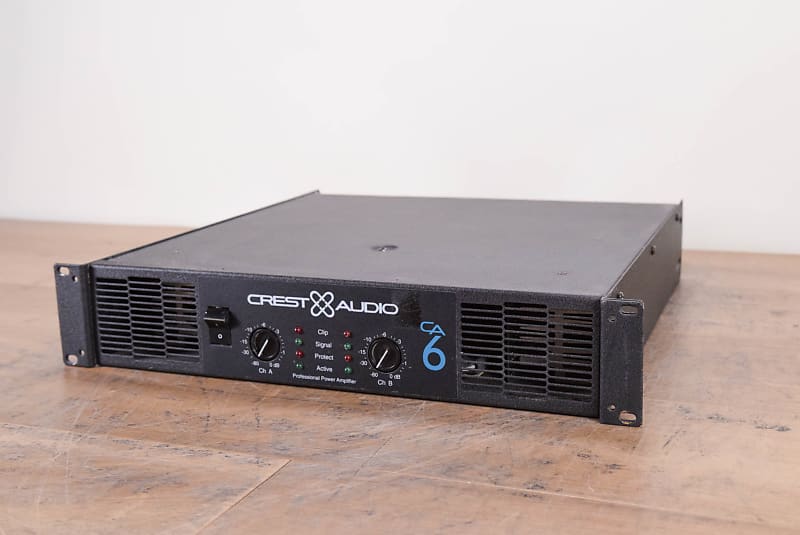CREST AUDIO CA6 パワーアンプ Crest Audio CA6 Tested Power Amplifier Used | eBay