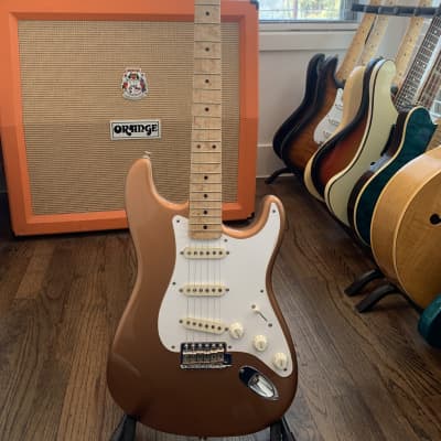 1997 Fender Stratocaster Coppercaster John Page Era 1954 Reissue image 2