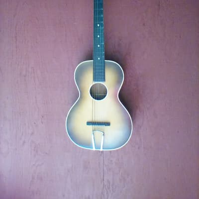 Nioma Hawaiian slide guitar Mid 1930 Brown image 5