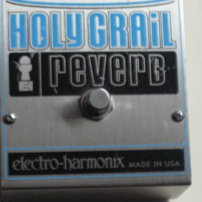 less than light average wear used Electro Harmonix Holy Grail Reverb V1 classic casing + Truetone adaptor with C35 1/8" converter & a copy of the paperwork (NO box) image 9