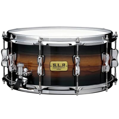 パーカッション・打楽器 TAMA LBR1465 S.L.P/Black Brass Tama S.L.P. Black Brass Snare Drum - 6.5 inches x 14 inches