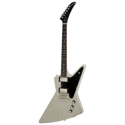 Epiphone Pro-1 Explorer Silver Burst ギター Epiphone PRO-1 Explorer Electric Guitar Pack Silver Burst