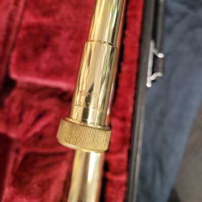 Yamaha YSL-354 Standard Trombone 2010s - Lacquered Brass image 3