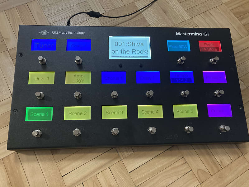 RJM Mastermind GT16 MIDI Controller Reverb