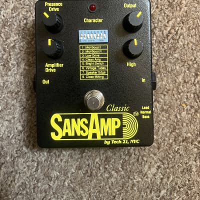 Reverb.com listing, price, conditions, and images for tech-21-sansamp-classic