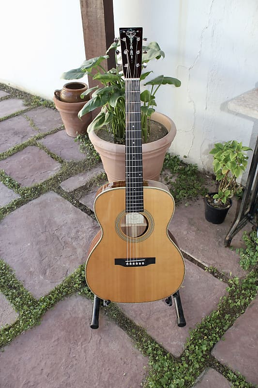 RECORDING KING RO-126-FE オール単板 000タイプ Recording King RO-318 Mahogany 000 Acoustic Guitar with