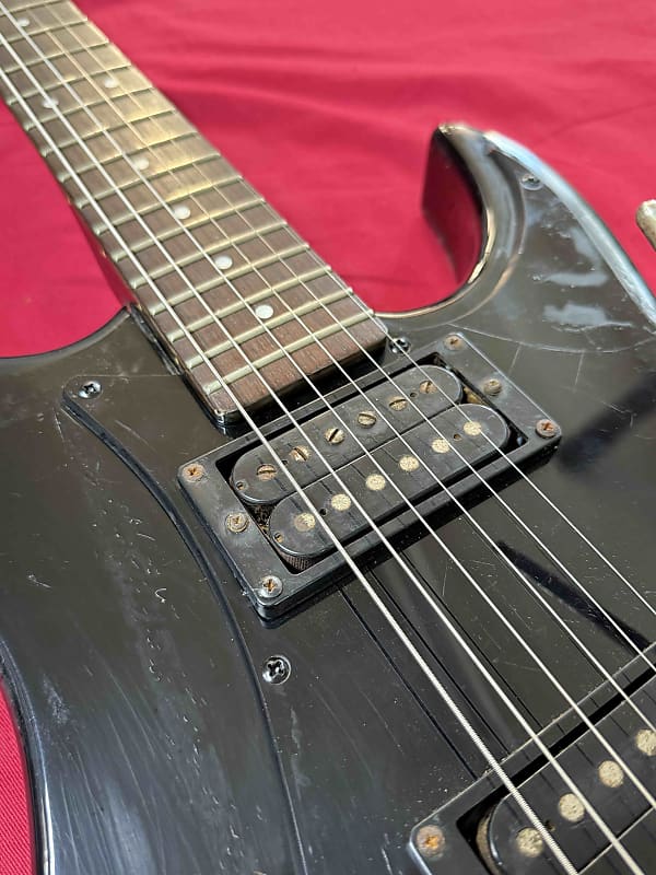 Yamaha RGX 520P Black Japan 1980's Electric Guitar | Reverb