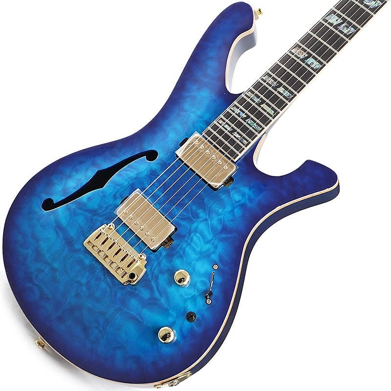 MD Guitars MDPremier G1Reborn (Marine Blue Burst) Reverb