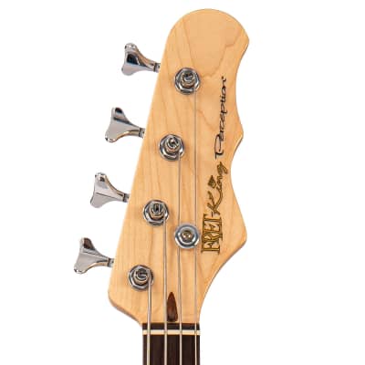 Fret-King Perception Custom Bass ~ Natural Ash image 6