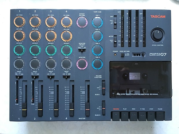 Tascam Porta-07 Ministudio Cassette 4-Track in Original Box