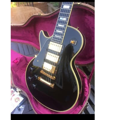 Gibson Custom Shop Historic '57 Les Paul Custom Black Beauty Reissue Left lefthand lefty image 9