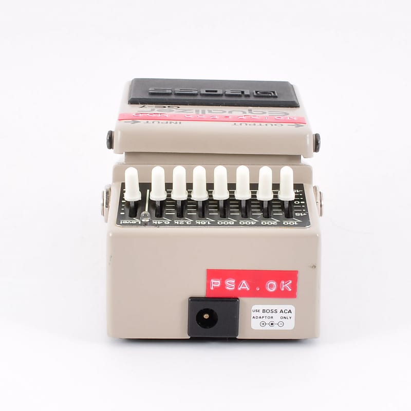 【美品】BOSS GE-7 made in Taiwan Boss GE-7 Modified Noiseless Made in Taiwan & Modified In