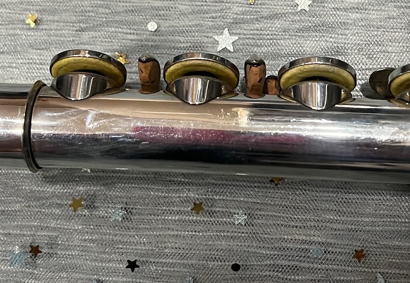 Moritz Max Monnig Leipzig Germany Flute 1930-40 - Silver