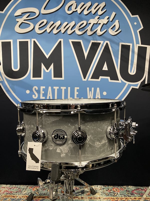 DW - 14x6.5" DRVC6514SVC, Collectors Series, Concrete Snare Drum image 1