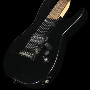 Used 1994 ESP M-II Deluxe Electric Guitar Black image 1